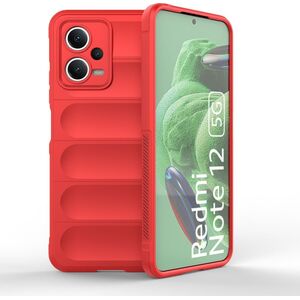 Hurtel Magic Shield Case etui do Xiaomi Redmi Note 12 5G / Poco X5 5G elastyczny pancerny pokrowiec czerwone 13002343 9145576277447