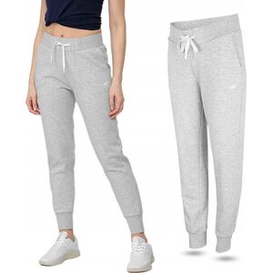 4f Spodnie damskie 4F chłodny jasny szary melanż H4Z22 SPDD351 27M 2XL 13013976 5903609452223