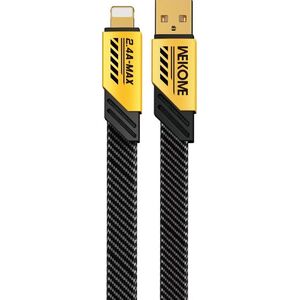 Kabel USB Wekome USB-A - Lightning 1 m Czarny (WK-WDC-190_01_YELLOW) 13026852 6941027640876