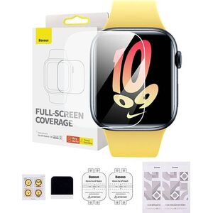 Baseus Folia na ekran Baseus NanoCrystal 45mm do AP Watch 7/8, Clear 13035278 6932172634780