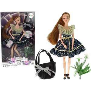 LeanToys Lalka Emily Pokaz Mody Kwiat Torebka 13053065 5905679070079