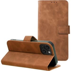 OEM Kabura TENDER Book do IPHONE 15 brązowy 13089704 5903396217098