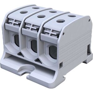 Simet STB 50-3X Złączka szynowa gwintowa Al/Cu 87330 SIMBLOCK szary 13095436 5907813233371