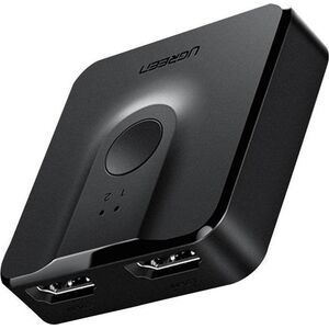 Ugreen Przełącznik Switch 2w1 HDMI 2.0 20cm (czarny) 13119758 6957303804351
