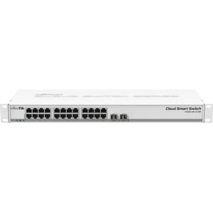 Switch MikroTik Switch zarządzalny MikroTik CSS326-24G-2S+RM 24x 1GbE 2x 10GbE SFP+ 13129676 5711783924715