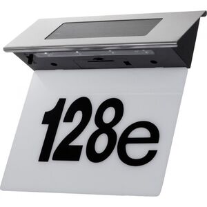 Kinkiet Maclean Lampa solarna LED z numerem domu IP44 MCE423 13131395 5902211131038