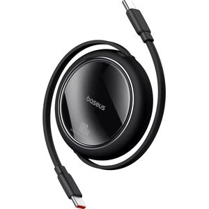 HUB USB Baseus Kabel USB-C do USB-C Baseus Free2Draw, PD, 100W, 1m (czarny) 13168149 6932172647537