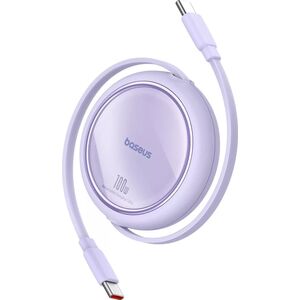 HUB USB Baseus Kabel USB-C do USB-C Baseus Free2Draw, PD, 100W, 1m (fioletowy) 13168150 6932172647544