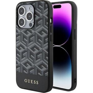 Guess Guess GUHMP15LHGCFSEK iPhone 15 Pro 6.1" czarny/black hardcase GCube Stripes MagSafe 13171374 3666339194727