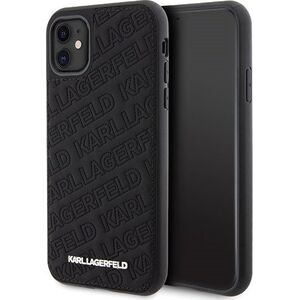 Karl Lagerfeld Karl Lagerfeld KLHCN61PQKPMK iPhone 11 / Xr 6.1" czarny/black hardcase Quilted K Pattern 13177508 3666339164959