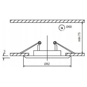 GREENLUX FaroForm Axel FF002162.0 oczko halogenowe oprawa stropowa 1x35W G5,3 MR16 chrom 13191260 5903021605504