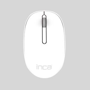 Mysz Inca INCA Maus IWM-241RB 1200 DPI,CANDY DESIGN 3D Weiß, 2,4GHz 13230426 8681949013645