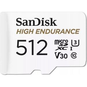 Karta SanDisk High Endurance SDXC 512 GB UHS-I  (2200510000) 13232791 619659205003