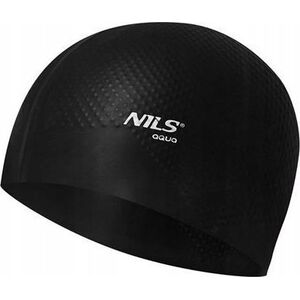 Nils Extreme NQC JEDNOKOLOROWY CZARNY CZEPEK SILIKONOWY DOTS NILS AQUA 13241086 5907695531480