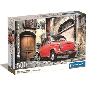 Clementoni Puzzle 500 elementów Compact Cinquecento 13244883 8005125355372