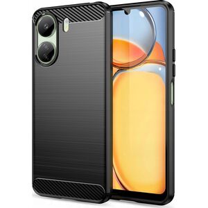 Tech-Protect Tech-Protect TPUCarbon do Xiaomi Redmi 13C / POCO C65 czarny 13246717 9319456608571
