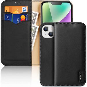 Dux Ducis Etui z portfelem Dux Ducis Hivo z blokadą RFID do iPhone 15 Plus - czarne 13249942 6934913025505