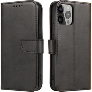 Hurtel Etui z klapką i portfelem Magnet Case do Realme 11 - czarne 13250108 9145576283035