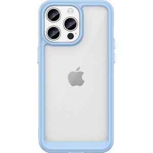 Hurtel Wzmocnione etui z elastyczną ramką do iPhone 15 Pro Max Outer Space - niebieskie 13250226 9145576279700
