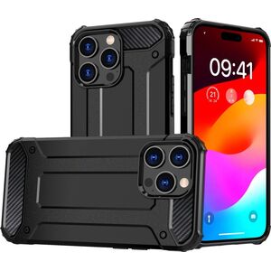 Hurtel Pancerne etui do iPhone 15 Pro Hybrid Armor - czarne 13250752 9145576280508