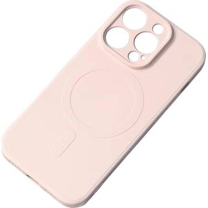 Hurtel Silikonowe etui kompatybilne z MagSafe do iPhone 15 Plus Silicone Case - różowe 13250853 9145576279823