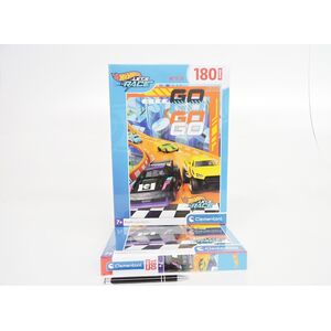 Clementoni Puzzle 180 elementów Super Kolor Hot Wheels 13252584 8005125297894
