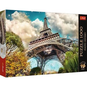 Trefl Puzzle 1000 elementów Premium Plus Wieża Eiffel Paryż Francja 13252877 5900511108156
