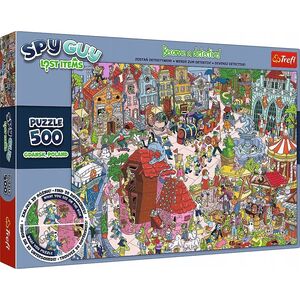 Trefl Puzzle 500 elementów Spy Guy Lost Items Gdańsk Polska 13252887 5900511374797
