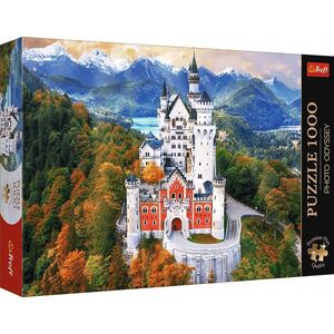 Trefl Puzzle 1000 elementów Premium Zamek Neuschwanstein Niemcy 13252900 5900511108132