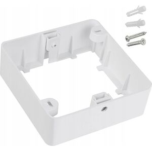 Maclean Adapter natynkowy Maclean, do panelu LED 9W, kwadratowy, 120*120*38mm, MCE378 S 13257046 5902211132509