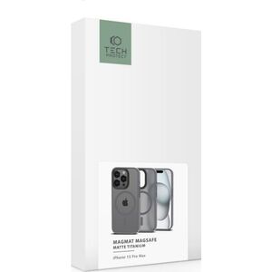 Tech-Protect Tech-Protect Magmat Magsafe iPhone 15 Pro Max Matte tytanowy 13257615 9319456606553