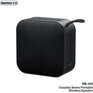 Głośnik Remax GŁOŚNIK REMAX COOPLAY SERIES RB-M2 WIRELESS BLACK 13274822 6954851200086