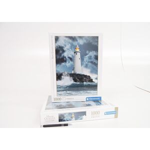 Clementoni CLE puzzle 1000 HQ Lightouse in the storm 39828 13276703 8005125398287