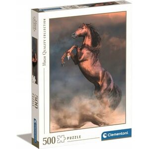 Clementoni Clementoni Puzzle 500el Dziki czerwony ogier. Wild Red Stallion 35521 13276750 8005125355211