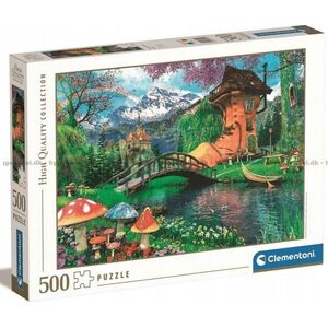 Clementoni Clementoni Puzzle 500el The Old Shoe House 35522 13276752 8005125355228