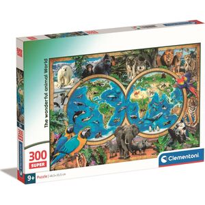Clementoni CLE puzzle 300 Super The WonderfAnimalWorld 21723 13276766 8005125217236