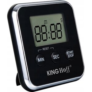 Minutnik KingHoff ELEKTRONICZNY MINUTNIK KUCHENNY MAGNETYCZNY KINGHOFF KH-1819 13289586 5908287218192
