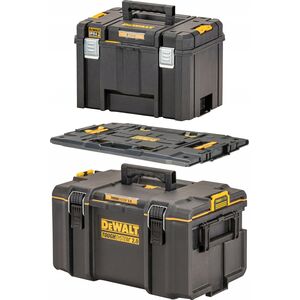 Dewalt DEWALT SKRZYNIA TOUGH SYS.2,0 DS300 + ADAPTER + SKRZYNIA TSTAK VI 13295672 3253569080175