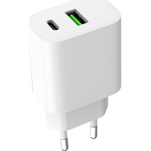 Ładowarka Art ŁADOWARKA SIECIOWA PD/QC 4.0 1x USB-C 1x USB-A 3A 20W ART 13295840 5906721172017