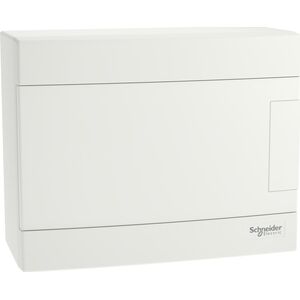 SCHNEIDERE Rozdzielnica natynkowa Schneider 1x8 IP40 IK07 Easy9 EU EZ9EU-1-8-NT-P EZ9EUD108 biała drzwi białe 13296323 3606486370094