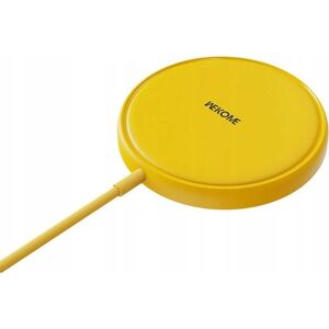 Wekome WEKOME WP-U166 Tint Series - Ładowarka indukcyjna MagSafe 15W (Żółty) 13296592 6941027643563