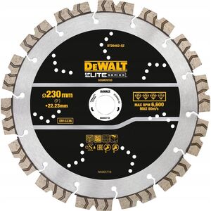 Dewalt DEWALT TARCZA DIAM.SEG. 230mm ELITE ZAST. OGÓLNE 13299055 5054905299071