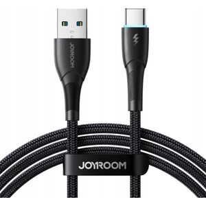 Kabel USB Joyroom USB-A - USB-C 1 m Czarny (JYR894) 13299189 6956116759742