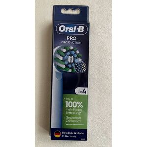 Końcówka Oral-B Oral-B Toothbrush heads Pro CrossAction 4 pcs. 13307103 8006540860380