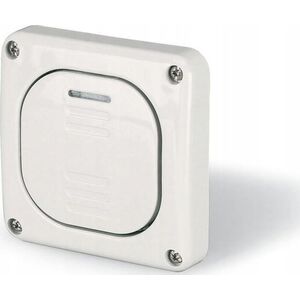 Scame Łącznik krzyżowy podtynkowy Protecta IP66 hermetyczny 10A Scame 137.3111 szary bez puszki 13307619 8001636247809