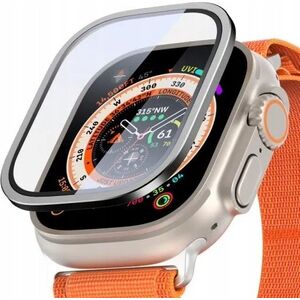 Dux Ducis DUX DUCIS szkło FLAS hartowane z ramką do Apple Watch Ultra / Ultra 2 49 mm czarne 13320899 6934913025628
