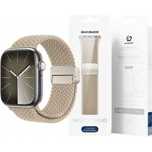 Dux Ducis DUX DUCIS pasek MIXTURE PRO pleciony do Apple Watch 42 / 44 / 45 / 49 mm beżowy 13321083 6934913022030