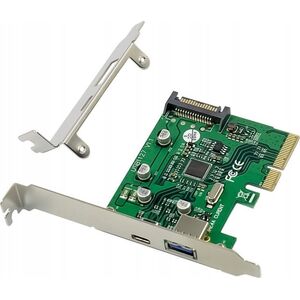 Adapter USB Conceptronic CONCEPTRONIC PCI Express Card 2-Port 1xUSBC 1XUSBA USB 3.2 13332665 4015867228005