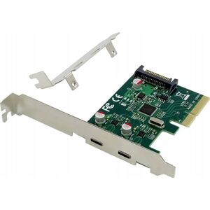 Adapter USB Conceptronic CONCEPTRONIC PCI Express Card 2-Port USB-C 3.2 Strom erford. 13332674 4015867227985