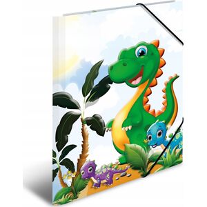Herma HERMA Sammelmappe A4 Dinos Pappe 13333095 4008705197854